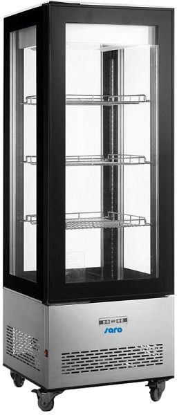 Vitrine réfrigérée Saro, 400 litres modèle LEONIE en acier inoxydable, 330-1100