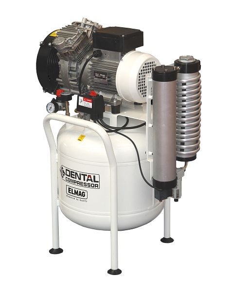 Compresseur dentaire ELMAG 480/8/50W - debout, EXTREME 4V 50L 2, 50CV, sans sécheur, 21118