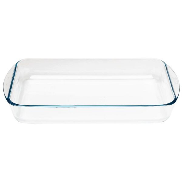 Bol rectangulaire en Pyrex 35x23cm, GD030