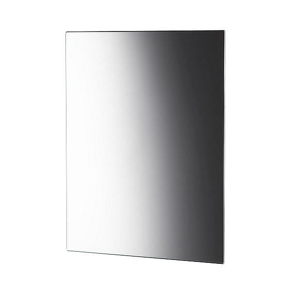 Miroir mural Air Wolf, série Kappa, H x L x P : 589 x 489 x 9 mm, acier inoxydable poli, 60-883