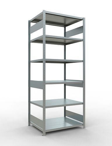 Rayonnage à étagères Schulte, champ de base, 6 niveaux de rangement, charge du compartiment 250 kg, 1060 x 836 x 2500 mm, 278825