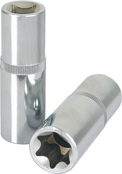 KS Tools Douille Torx E 1/4" CHROMEplus, longue, E4, 918.2401