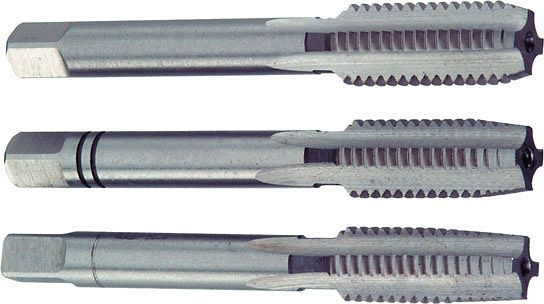 Jeu de tarauds à main Projahn pour filetage Withworth BS 84 HSS-G DIN 352 BSW 1 "x8, 937100