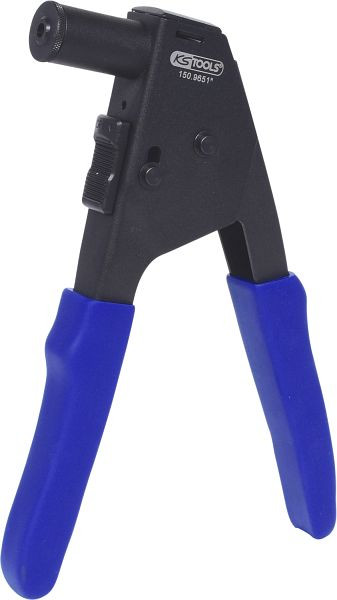 KS Tools jeu de pinces à rivets en plastique avec rivets, 41 pièces, 150.9650