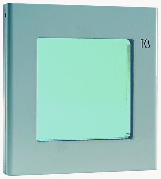 Cadre d'installation et de montage TCS anodisé naturel pour caméra intégrée FVK220x, VKR10-EN