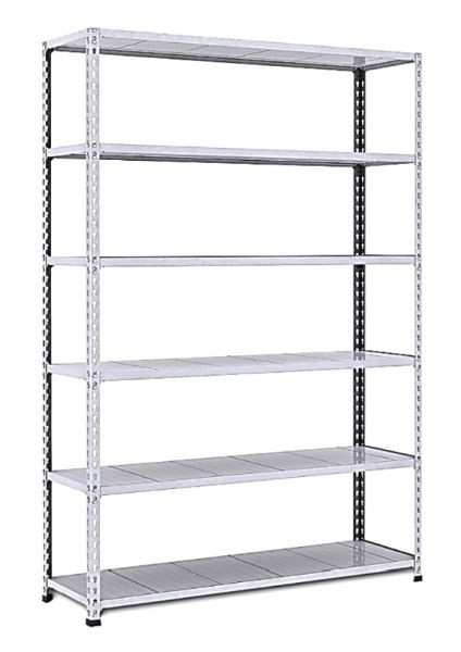 Rack à étagères RACKTEC Riveto 2 2438 x 1231 x 377 mm SP, FBR2412377R