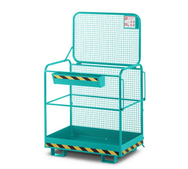 Panier de travail RR Industrietechnik, RAK-Eco, RAL 5018 bleu turquoise, 120000121