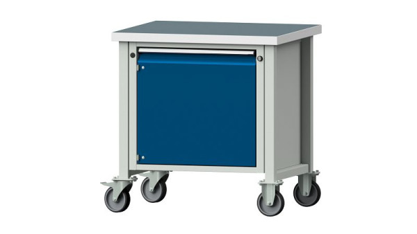 Établis ANKE établi à caissons, modèle 12 V, 800 x 700 x 840 mm, RAL 7035/5010, UBP 40 mm, 306.388