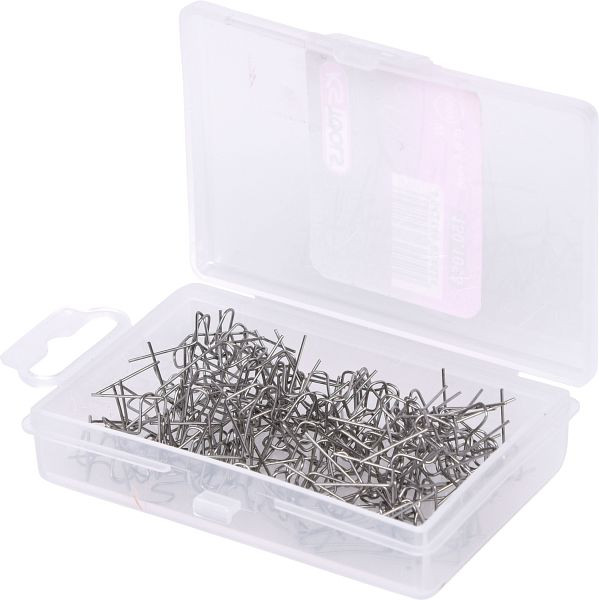 KS Tools Pince de réparation en forme de W diamètre 0,6 mm, lot de 100, 150.1053
