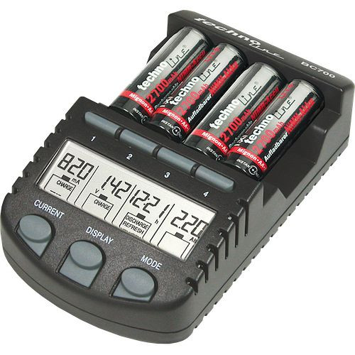 Chargeur Technoline Chargeur Delta-U avec commande à arbre unique, BC 700