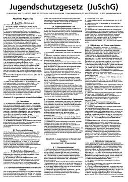 Contacto Avis de la loi sur la protection de la jeunesse dans la version de mars 2017, 7674/033