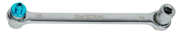 Clé de purge de frein SW-Stahl, 7 x 8 mm, 01452L-1