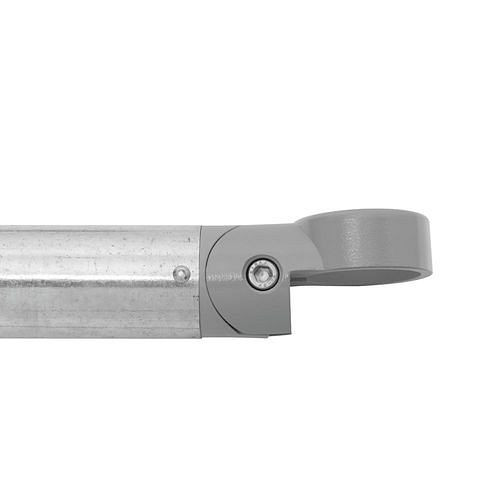 Garde-corps système Moravia, tube transversal, galvanisé à chaud, Ø : 60 mm, hauteur 1000 mm, 310989