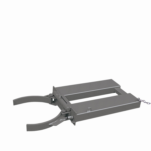 Pince à fûts Eichinger Industry pour fûts de 200 l avec verrouillage automatique, 2 x fûts, gris anthracite, 22160200000096
