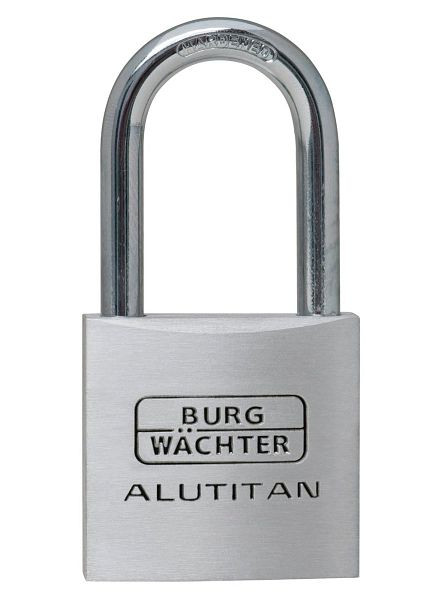 Cadenas à cylindre BURG-WÄCHTER 770 HB 20 26, 2 x clés, HxLxP (extérieur) : 50 x 20,8 x 9,8 mm, UE : 10 pièces, 36010