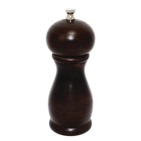 Moulin à sel et poivre OLYMPIA bois foncé 15.3cm, CE333