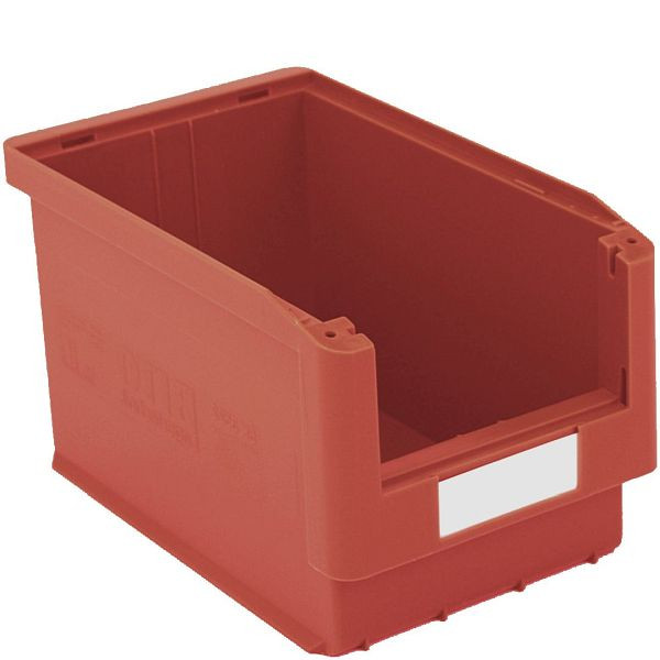 BITO bac de rangement SK set /SK3522 350x210x200 rouge, avec étiquette, 10 pièces, C0230-0016