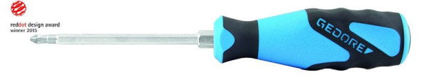 Tournevis GEDORE 3K avec capuchon impact pour vis Phillips PH 1, 1845292