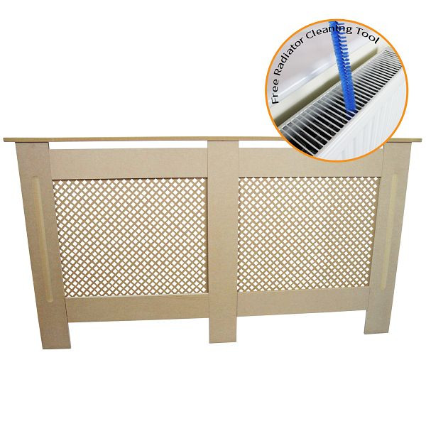 Cache radiateur KuKoo MDF non traité 1515 mm, 24293