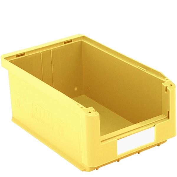 BITO bac de rangement SK set /SK3521 350x210x145 jaune, avec étiquette, 10 pièces, C0230-0010