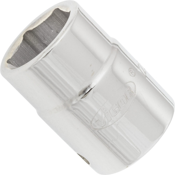 Insert de clé à douille VIGOR, carré creux 20 mm (3/4 pouce), profil à six pans extérieurs, 24 mm, V2327N