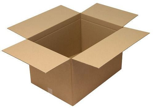 Boîte pliante en carton ondulé TransPak 1 paroi, dimensions intérieures 630 x 450 x 400 mm, format A2, qualité 1,30C, paquet de 25, 299315