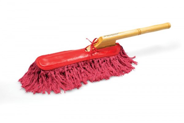 De Witte California Car Duster avec manche en bois, 301.100.102