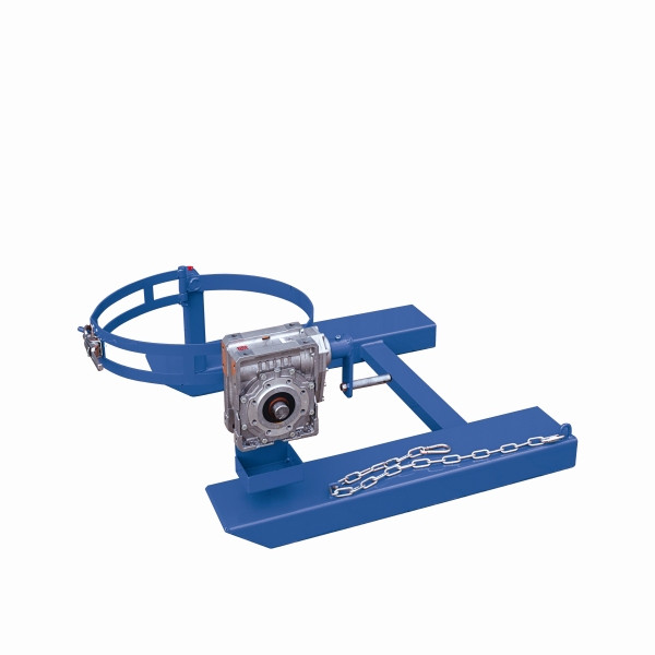 Benne basculante industrielle Eichinger, manivelle, 1 x tonneau bleu gentiane, 22340100000097