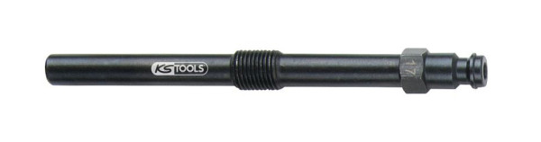 Adaptateur de bougie de préchauffage KS Tools, M10x1,0 avec filetage extérieur, longueur 108 mm, 150.3677