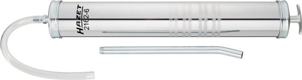 Seringue d'aspiration et de refoulement haute performance Hazet, également avec bec en métal capacité : 1000 ml diamètre intérieur du tuyau : 9,5 mm, 2162-6