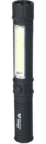 Brilliant Tools Lampe de poche COB 2 en 1 avec 140 lumens, BT130910
