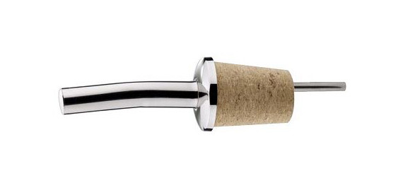Verseur de bouteille Contacto sans rabat bouchon 9 cm avec tube à air, 369/090
