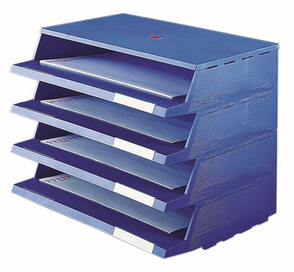Twinco 2100 Classeur courrier TWIN PANORAMA, bleu, 2100-5