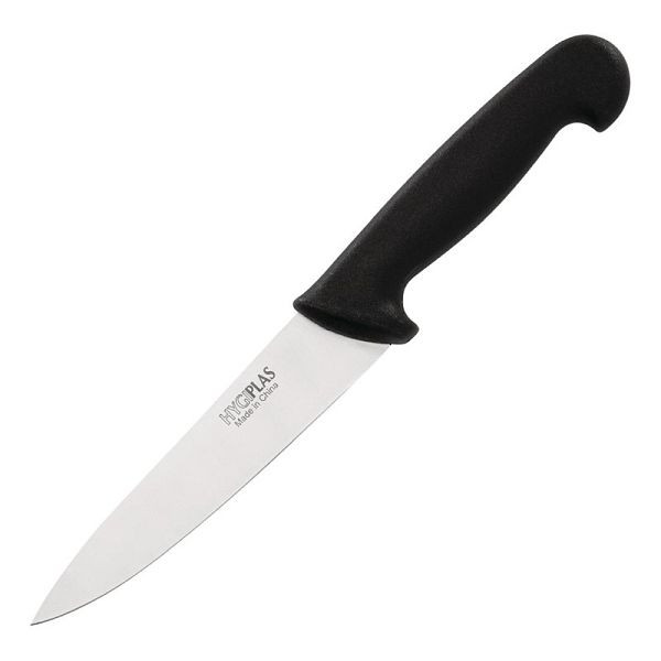 Couteau de chef Hygiplas 16cm noir, C554