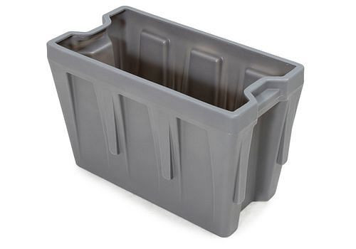 Boîte d'insertion DENIOS PE pour bacs gerbables PolyPro 300 litres, 351 x 667 x 440 mm, 272-438