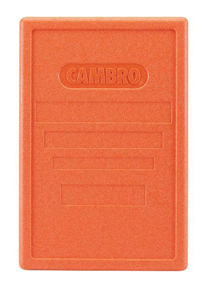 Cambro Cam GoBox Couvercle de couleur à chargement par le haut, orange (chacun), EPP3253LID363