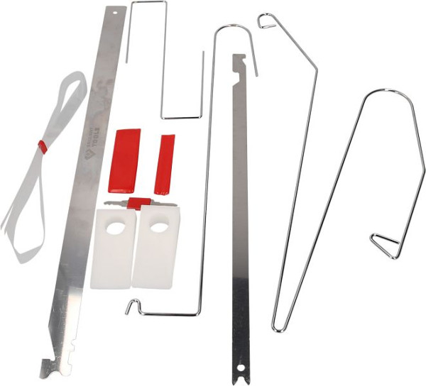 Ensemble d'ouvre-porte de voiture Brilliant Tools, 9 pièces, BT511000