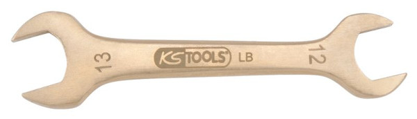 KS Tools Clé à fourche double pour tôle BRONZEplus 4x4,5 mm, 963.7133