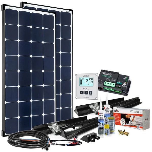Kit complet camping-car Offgridtec 240W 12V MPPT Premium XL option EBL, 4-01-005290