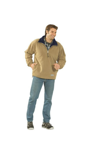 Planam Outdoor Relax Fleecetroyer, camel/marine, taille M, 0351048