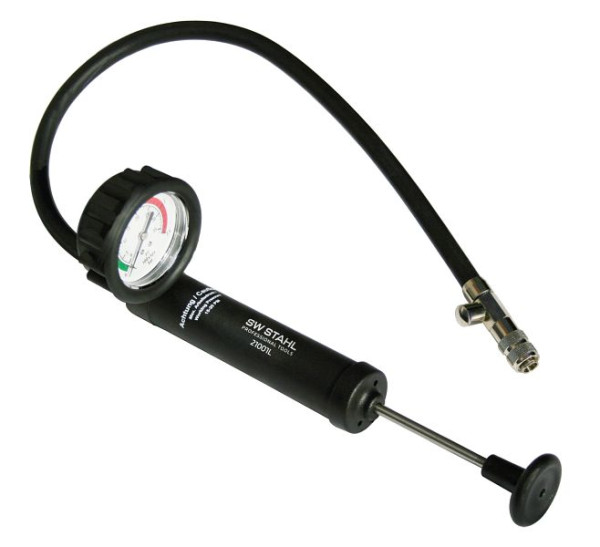 Pompe à main en acier SW, 0-2,5 bar, 21001L