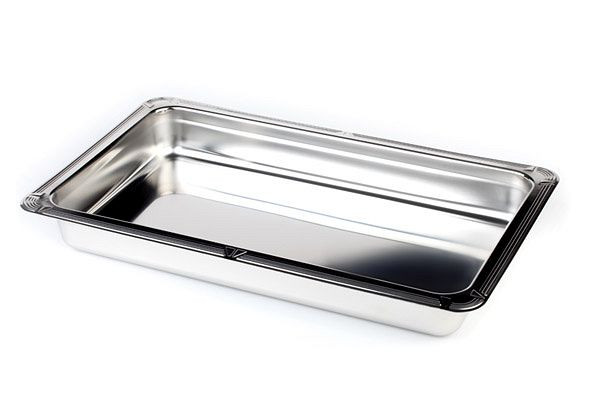 Bac/récipient APS GN 1/2, 32,5 x 26,5 cm, hauteur : 6,5 cm, inox 18/10, poli, 3,3 litres, 12065