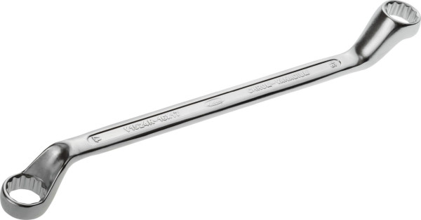 Clé polygonale double VIGOR, profil extérieur à double six pans, 16 x 17 mm, V1524N-16X17