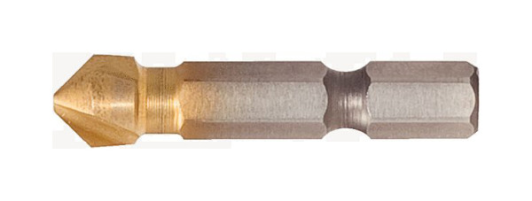 KS Tools 1/4" HSS TiN cône et fraise d'ébavurage 90°, 10,4 mm, 336.0328