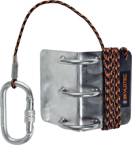 Protection de chant Skylotec, 3 cordes PERISROP 3 OVALSTEEL, gris foncé, H-056