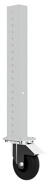 Bedrunka+Hirth module complémentaire mobile pour table pour charges lourdes réglable en hauteur, installable ultérieurement, dimensions en mm (LxPxH) : 1000 x 750 x 150, 03.90.HVMOB