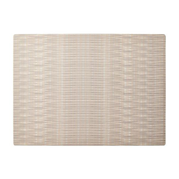 Sets de table APS, 45 x 33 cm, silicone, beige, lot de 24, 60580