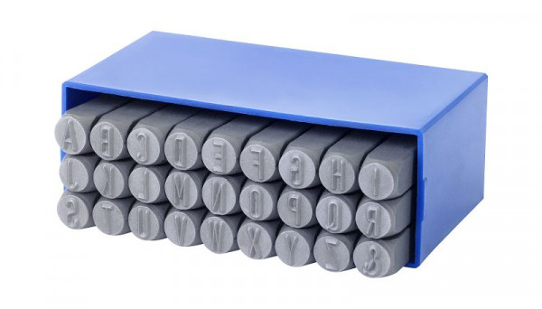 GRAVUREM AZ, &, hauteur des caractères : 7 mm, 01107000