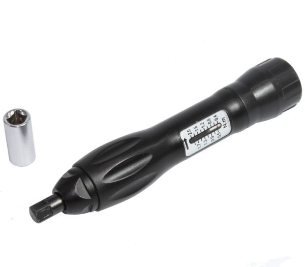 Tournevis dynamométrique Stahlmaxx 0,4 - 2 NM, entraînement 1/4", XXL-106650