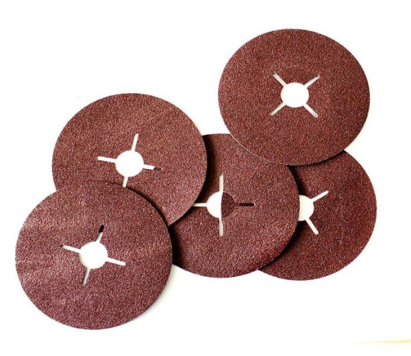 Disques fibre VaGo-Tools Disques fibre 125 mm pour meuleuses d'angle P100, UE : 50 pièces, VGFD-125-100-10_kv